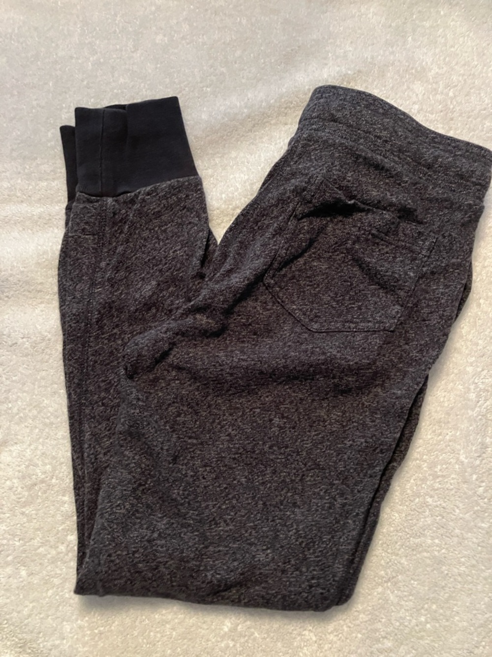 J. Crew Heathered Charcoal drawstring sweatpants lounge joggers